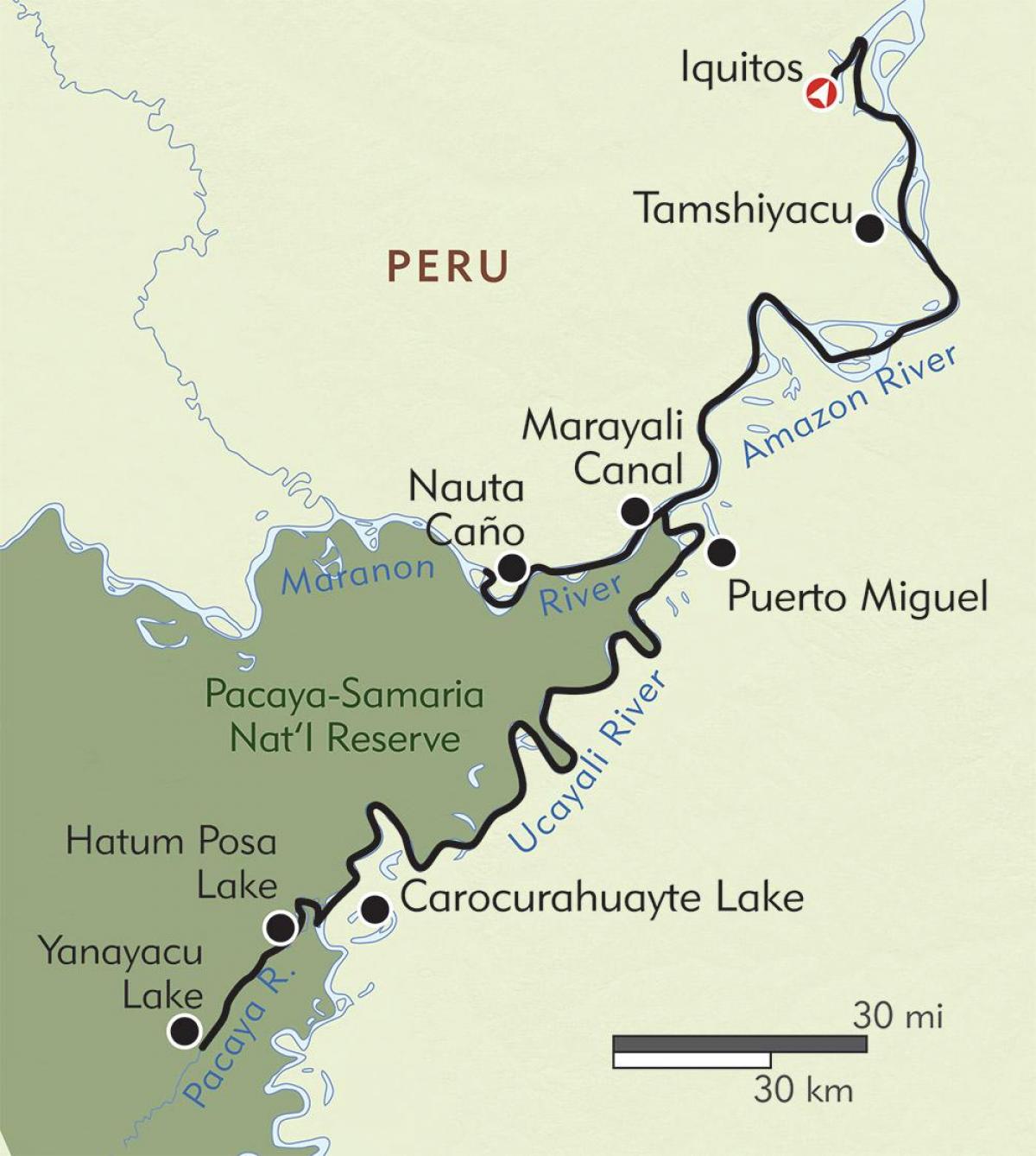amazon Peru ramani