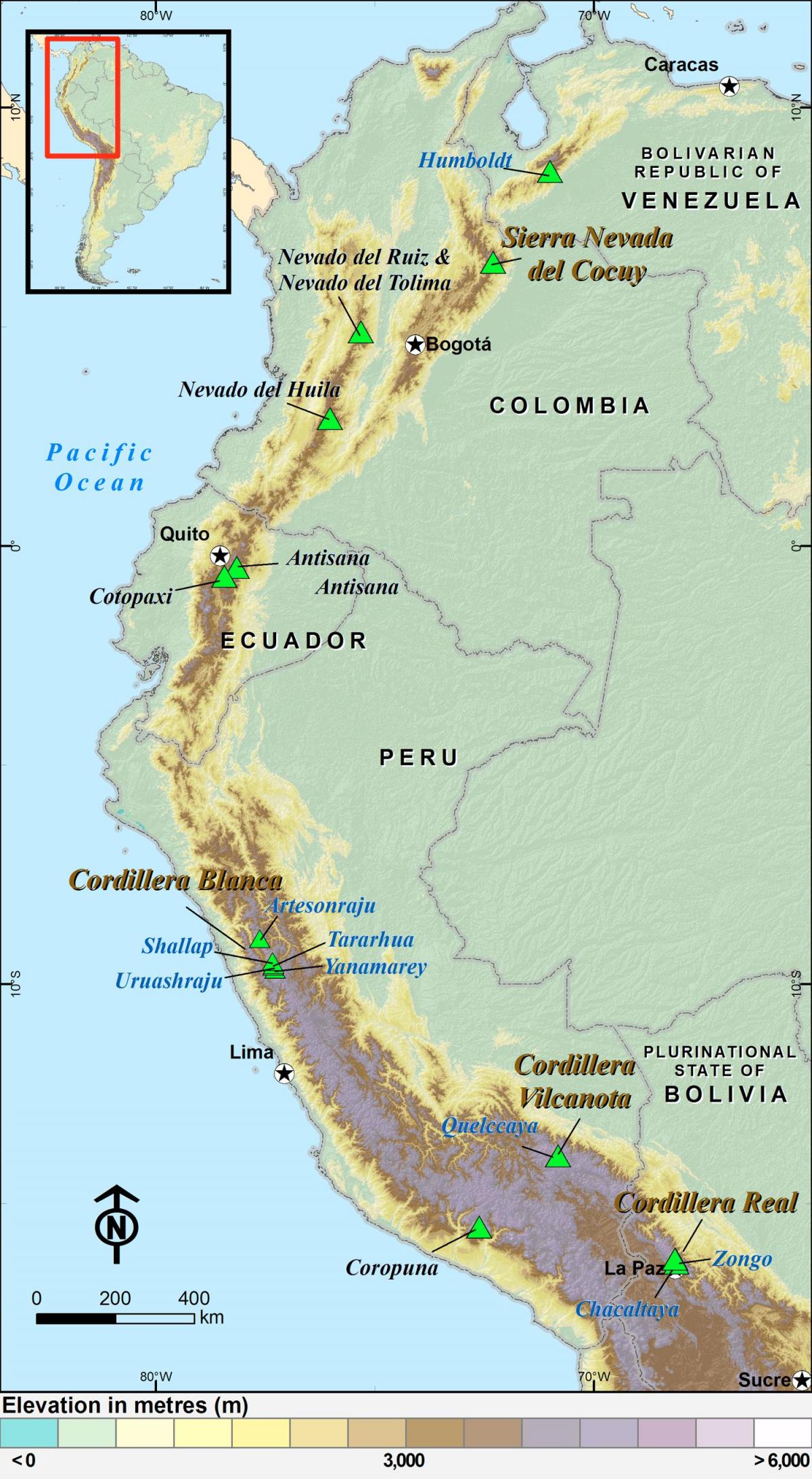 Peruvian andes ramani