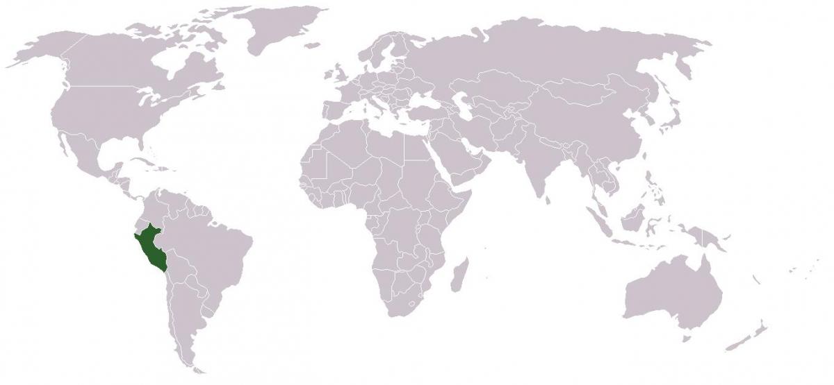ramani ya Peru kimataifa