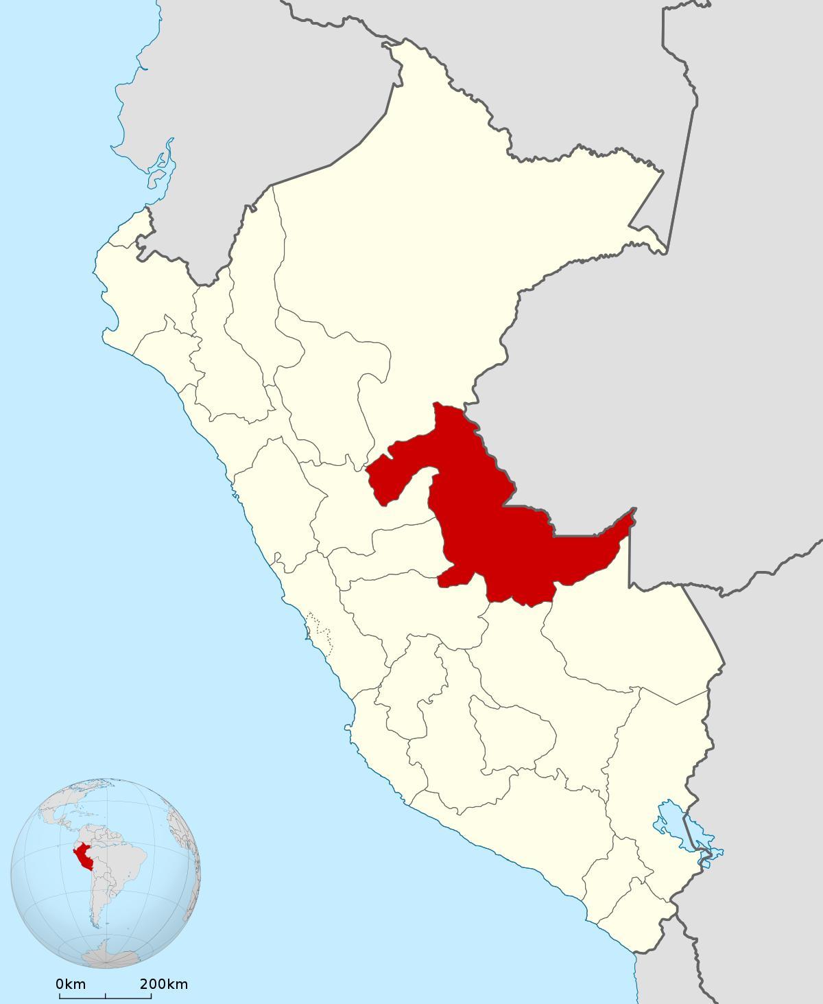 ramani ya pucallpa Peru