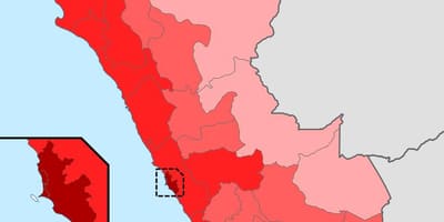 Peru wiani idadi ya watu ramani