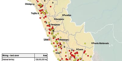 Ramani ya Peru maliasili