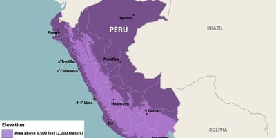 Ramani ya zika Peru